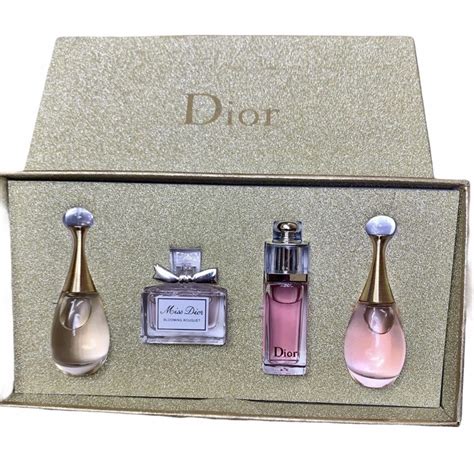 sephora set dior|Dior mini fragrance gift set.